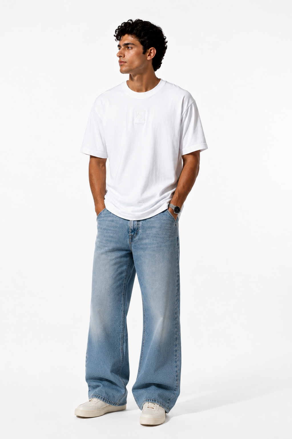 White Regular Fit T-Shirt