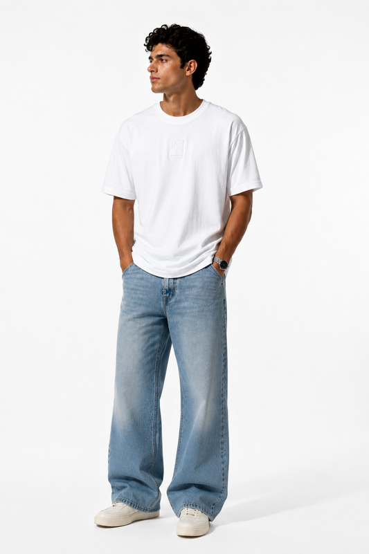 White Regular Fit T-Shirt