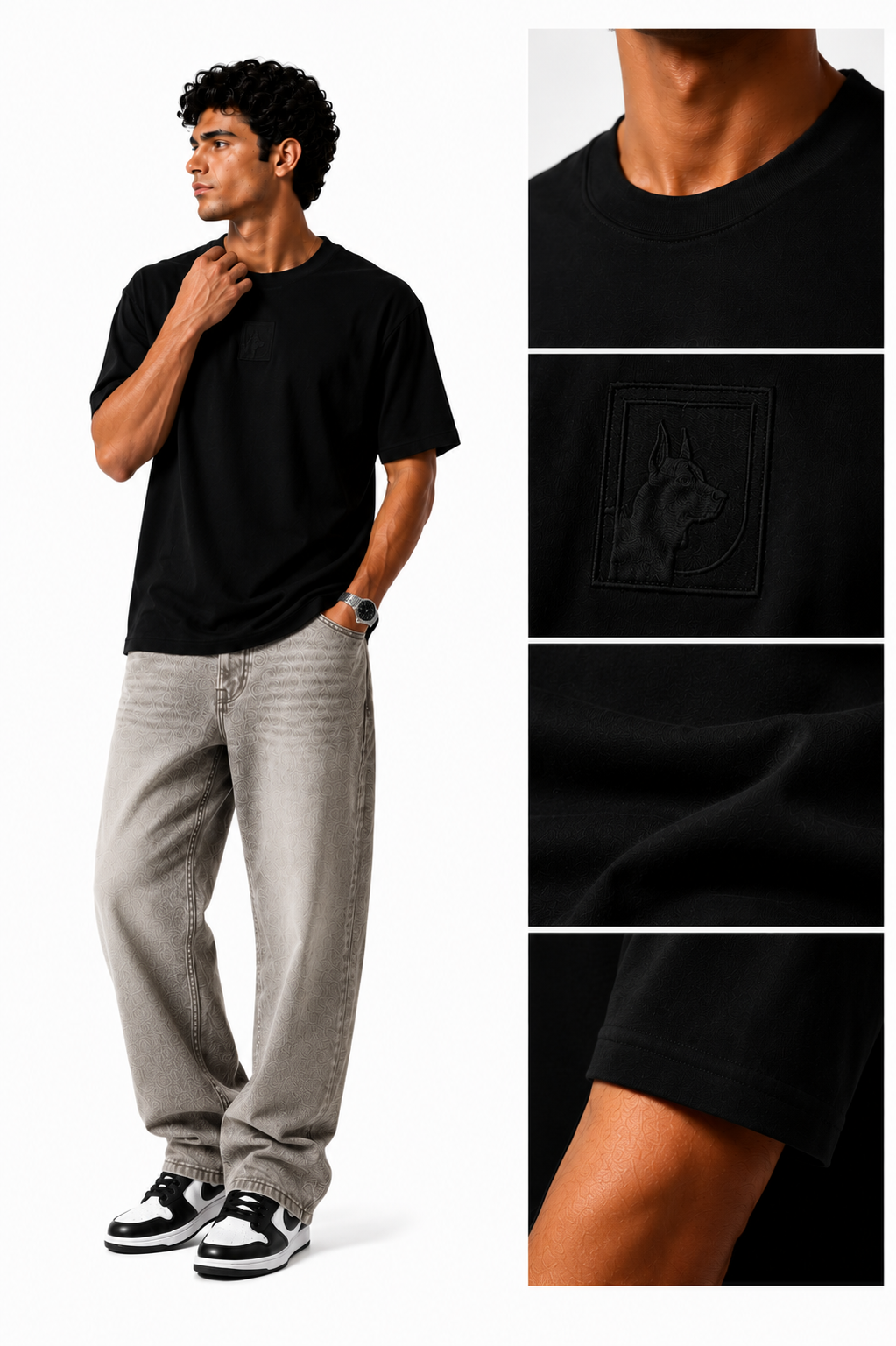 Black Regular Fit T-Shirt